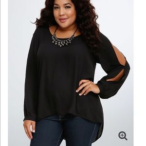 Torrid high low top
